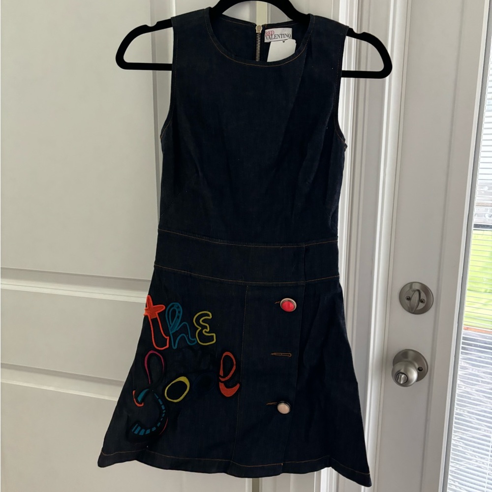 RedValentino denim dress brand new